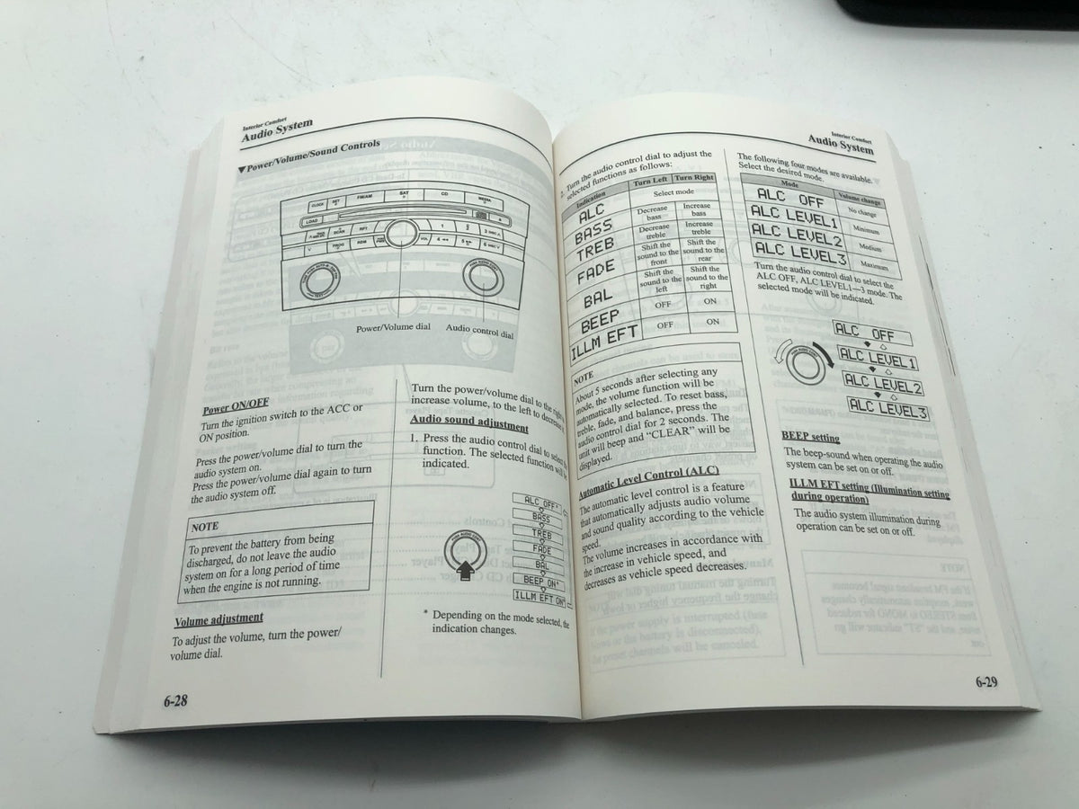 2007 Mazda 3 Owners Manual With Case OEM B04B33049