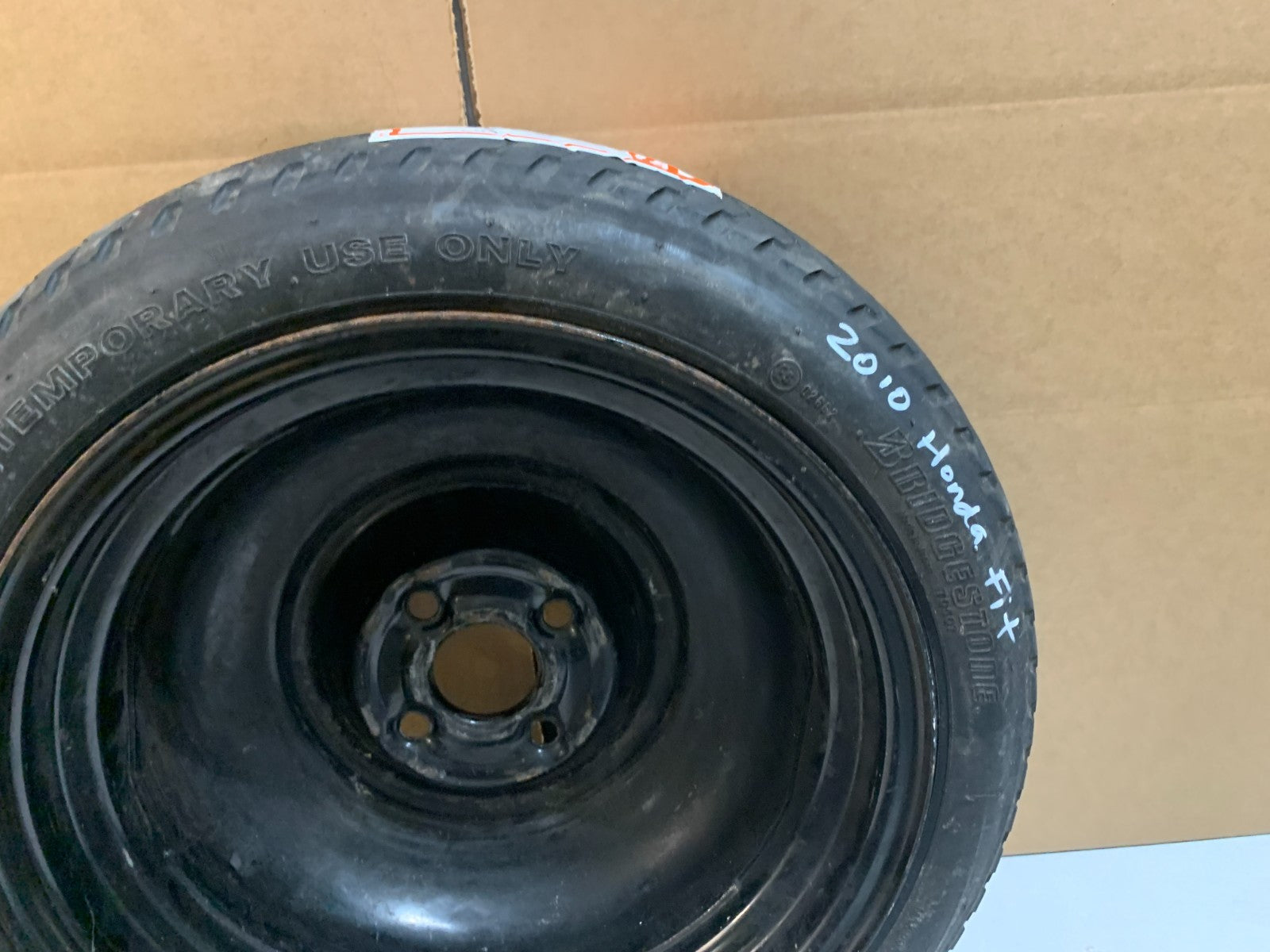 2010-2015 Honda Fit Insight 15" Spare Tire Compact Donut T125/70D15 4 lug