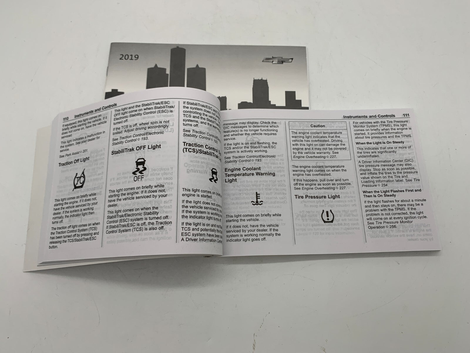 2019 Chevrolet Spark Owners Manual Set OEM B02B09084