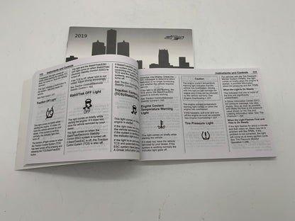 2019 Chevrolet Spark Owners Manual Set OEM B02B09084