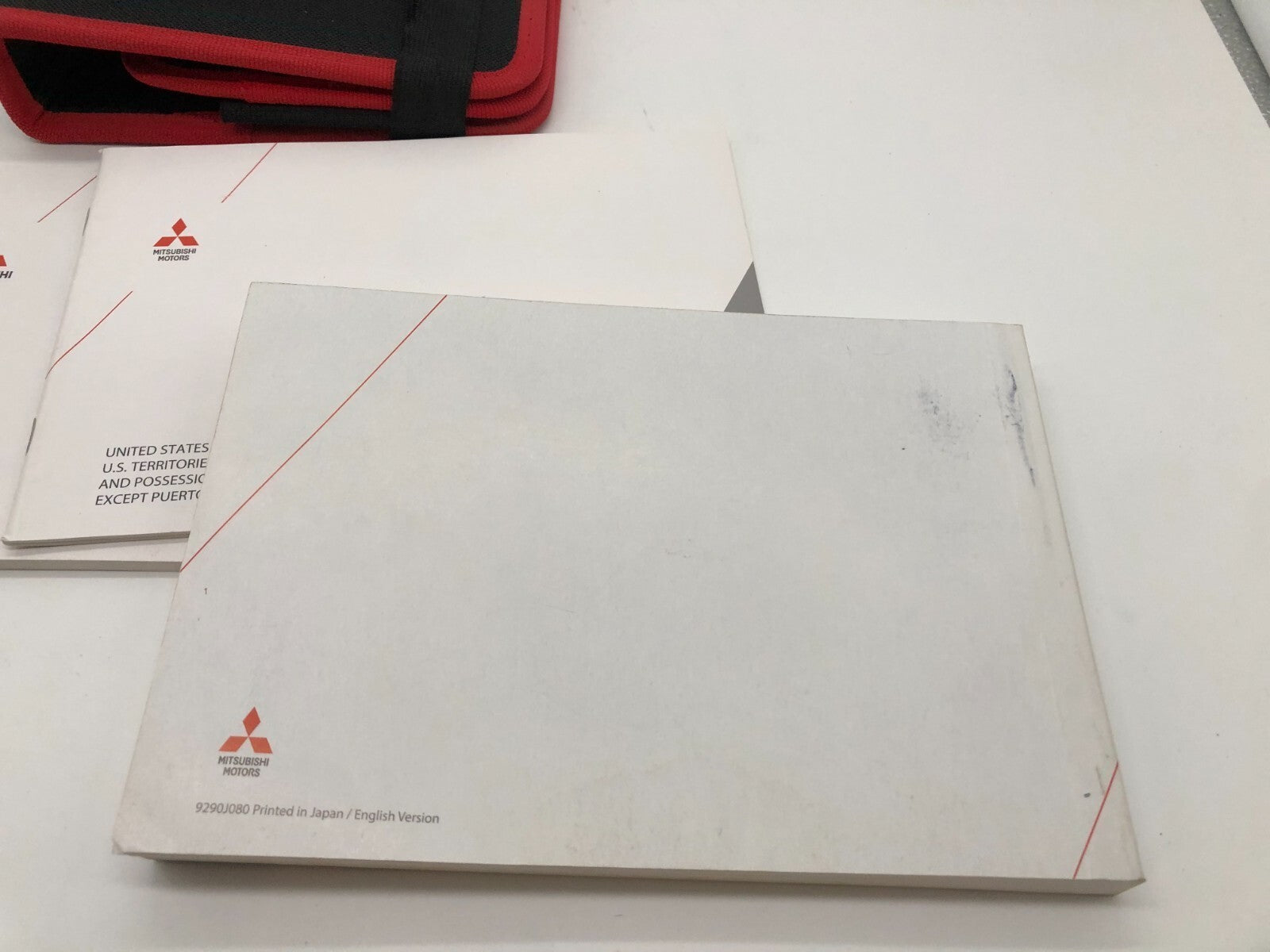2018 Mitsubishi Eclipse Cross Owners Manual Set with Case OEM R01B34012