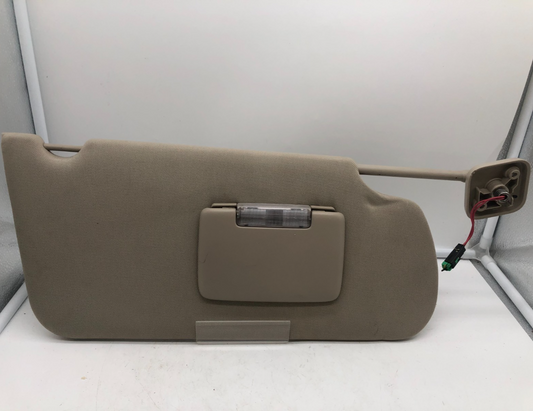 2009-2012 Ford Flex Passenger Sun Visor Tan Illuminated OEM A01B20022