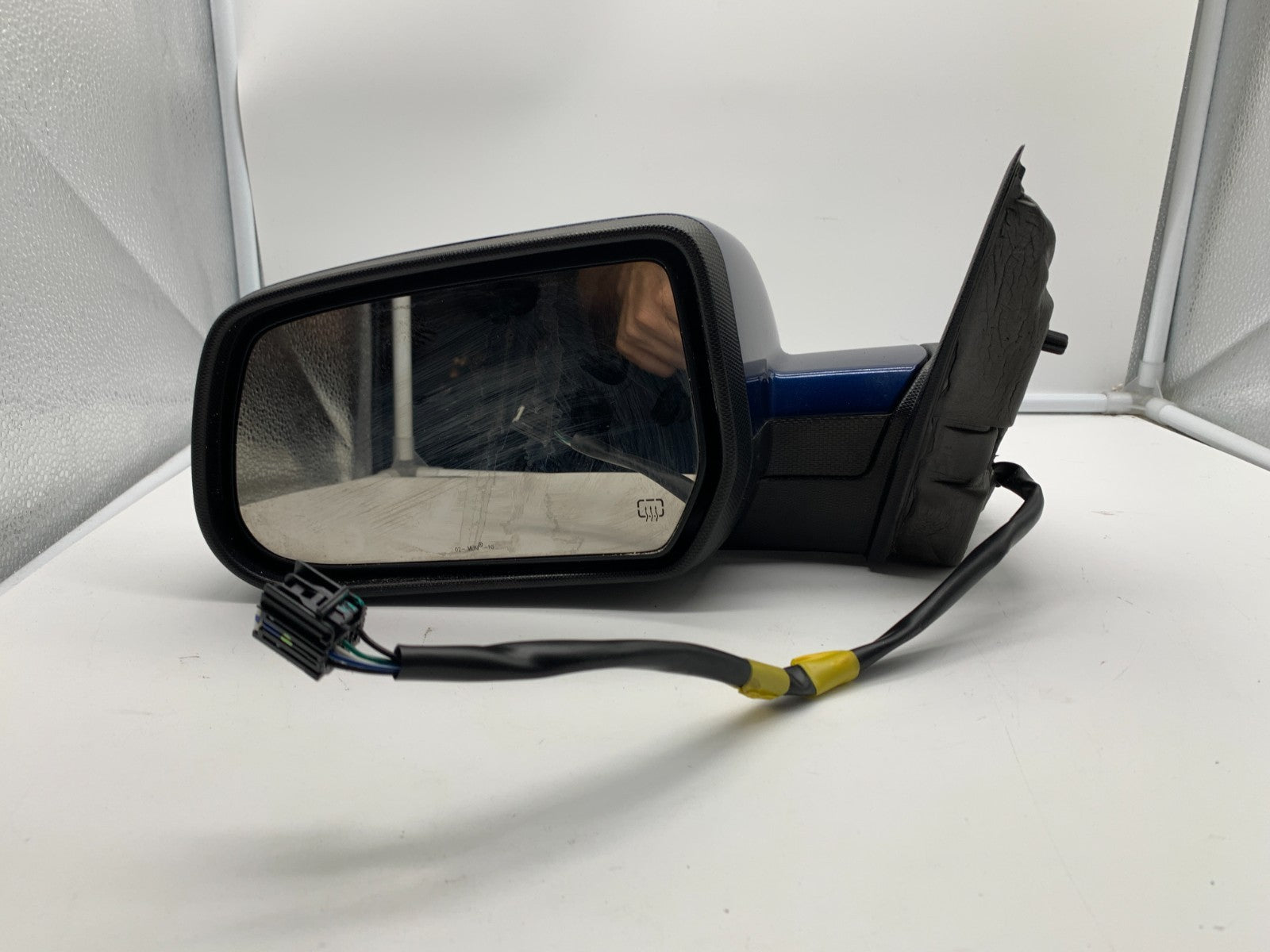 2010-2011 Chevrolet Equinox Driver Side Power Door Mirror Blue OEM A01B32001