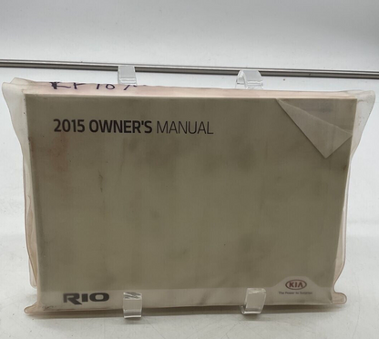 2014 Kia Rio Owners Manual Set OEM C01B06033