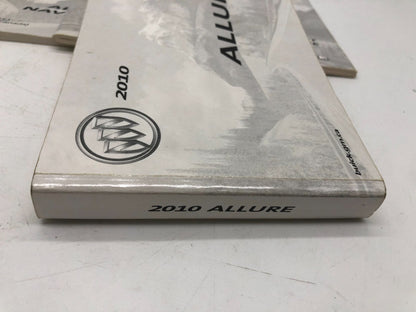 2010 Buick Allure Owners Manual Set OEM D02B62010