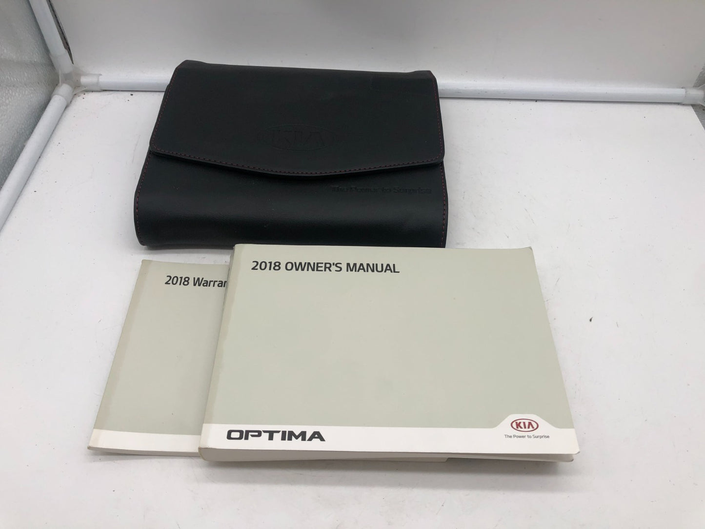 2018 Kia Optima Owners Manual Set with Case OEM A01B21007