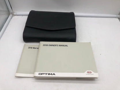 2018 Kia Optima Owners Manual Set with Case OEM A01B21007
