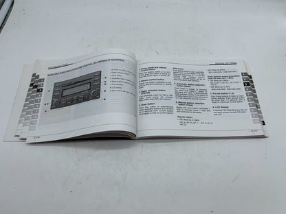 2007 Kia Spectra Owners Manual OEM B03B47005