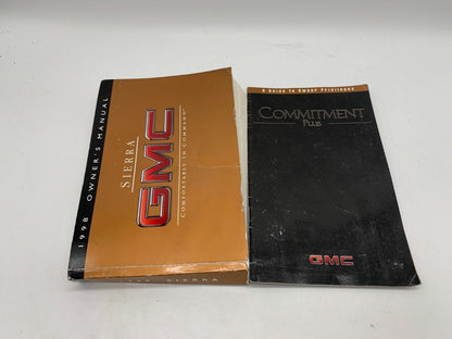 1998 GMC Sierra Owners Manual OEM D01B11005