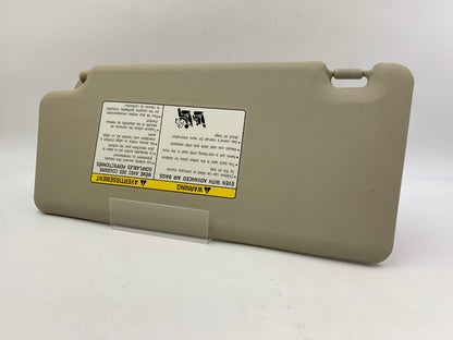 2008-2010 Nissan Rogue Passenger Sun Visor Sunvisor Gray OEM A02B46044
