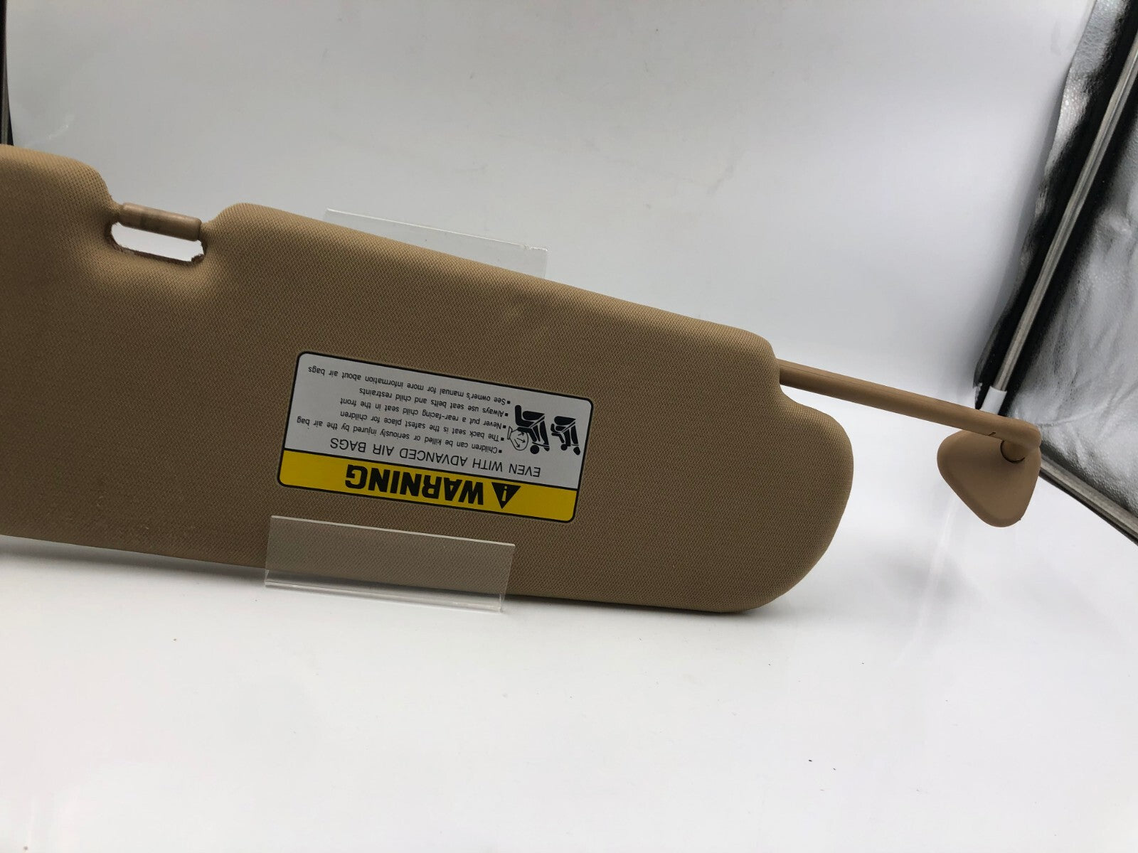 2011-2014 Hyundai Sonata Driver Sun Visor Brown OEM D03B30086