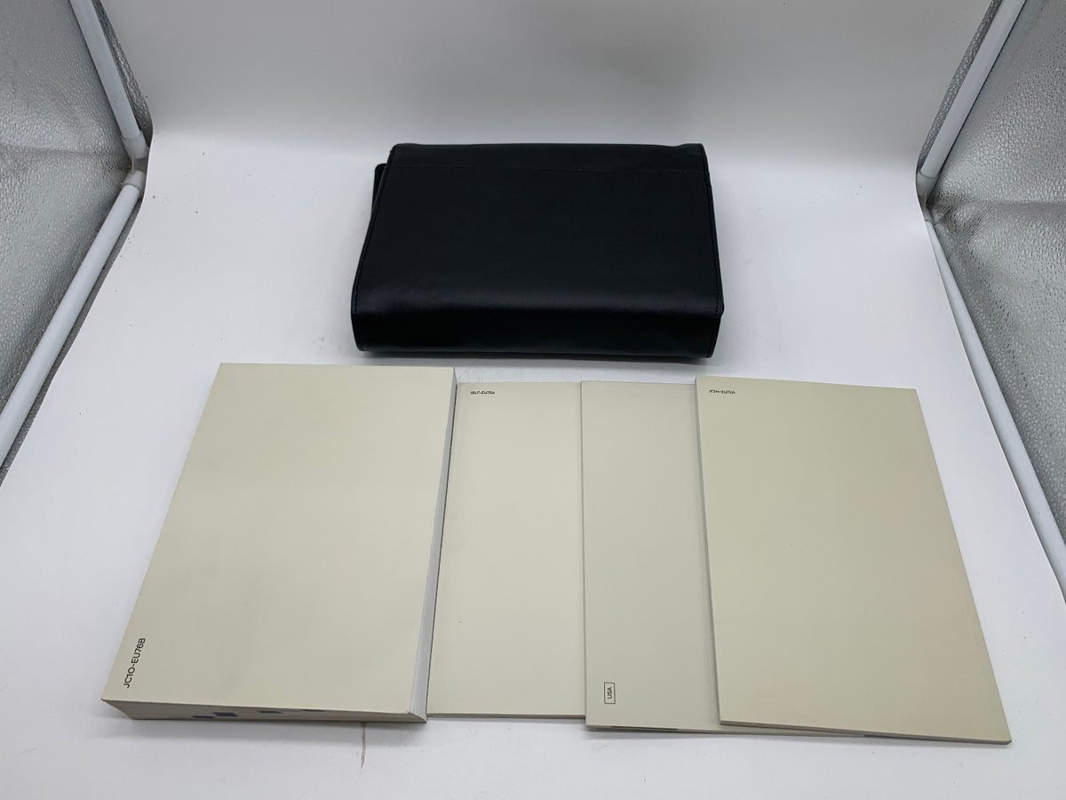 2018 Hyundai Sonata Owners Manual with Case OEM R01B25016