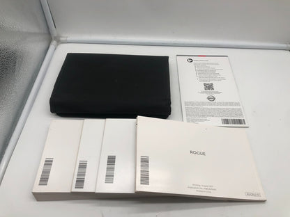 2018 Nissan Rogue Owners Manual Set with Case OEM A03B35058
