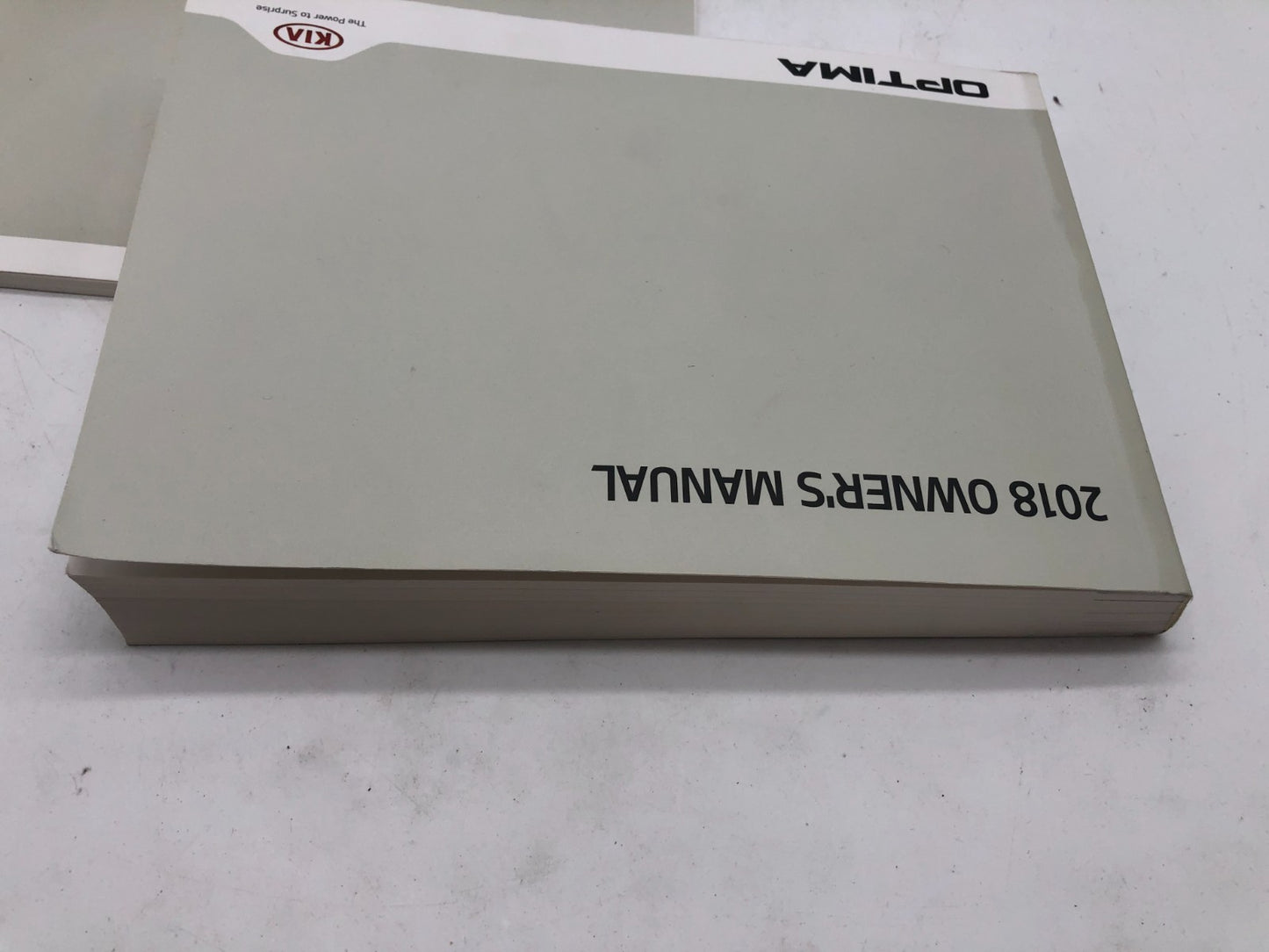 2018 Kia Optima Owners Manual Set with Case OEM A01B21007