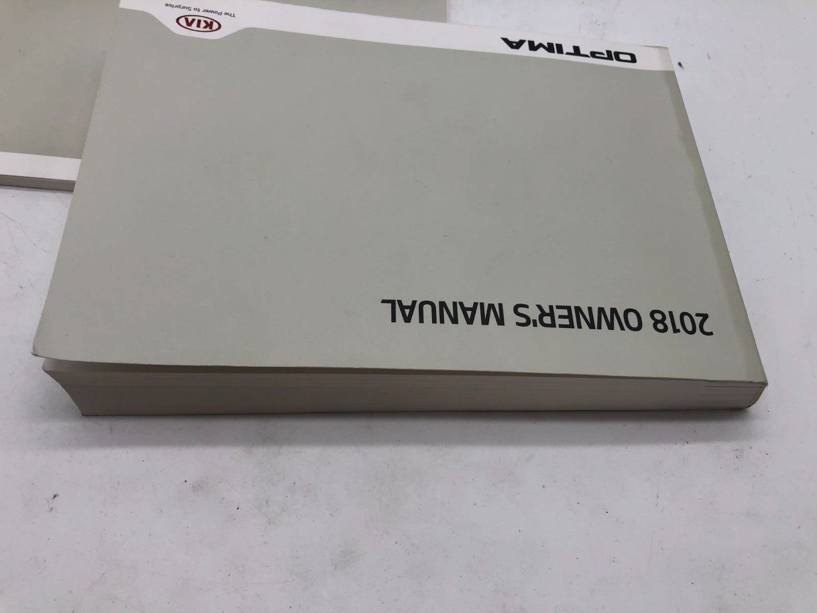 2018 Kia Optima Owners Manual Set with Case OEM A01B21007