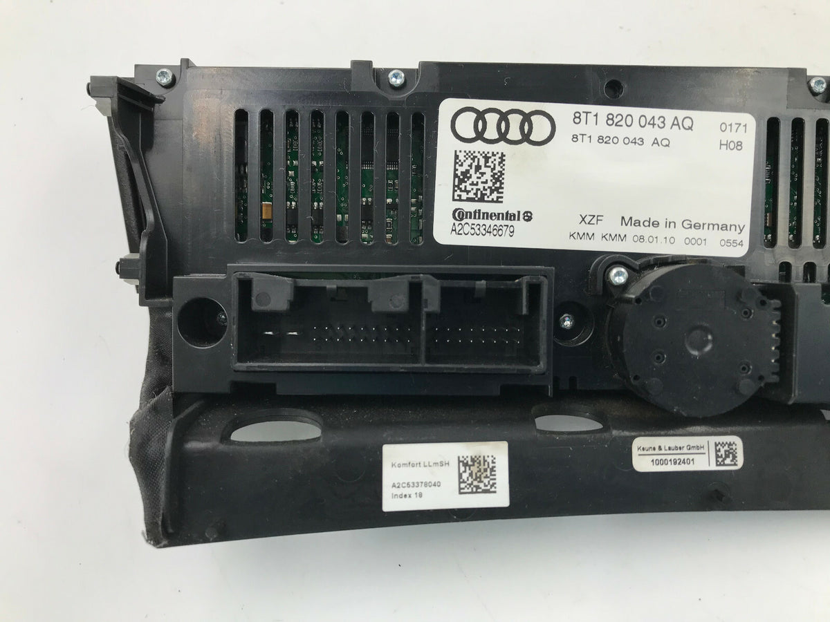 2008-2013 Audi S5 AC Heater Climate Control Unit OEM D02B13010