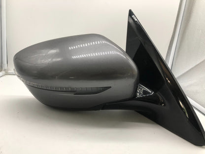 2017 Nissan Pathfinder Passenger Side Power Door Mirror Gray OEM A02B23030