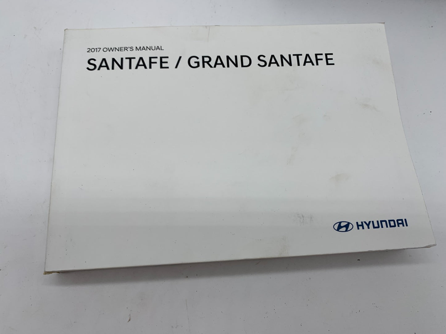 2017 Hyundai Santa FE Grand Santa Fe Owners Manual Set with Case OEM D02B67001