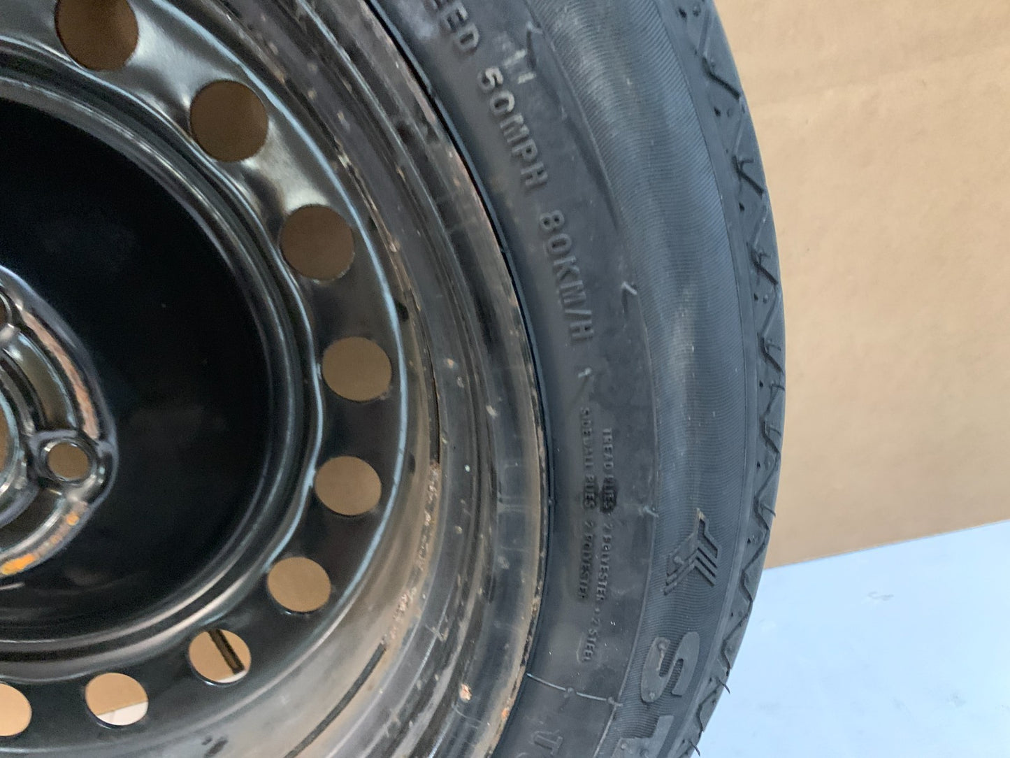 2013-2016 Dodge Dart 17" Spare Tire Compact Donut T125/80R17