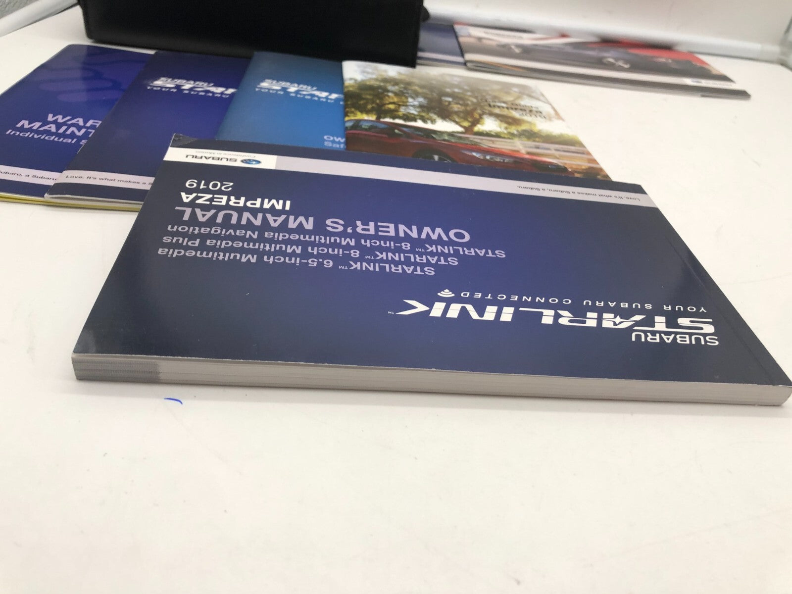 2019 Subaru Impreza Owners Manual Set with Case OEM E03B09058