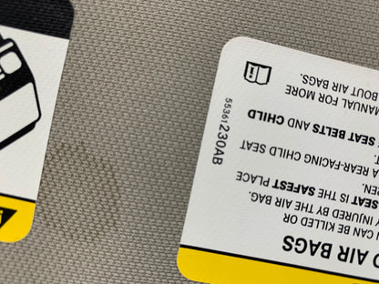 2006-2010 Jeep Commander Driver Sun Visor OEM E03B56029