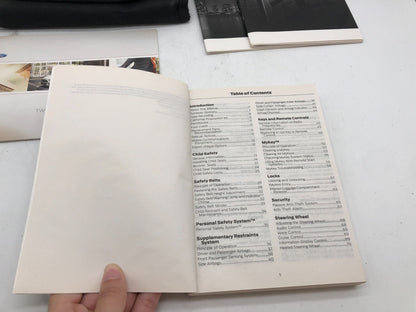 2015 Ford Fusion Owners Manual Set with Case OEM C02B46011