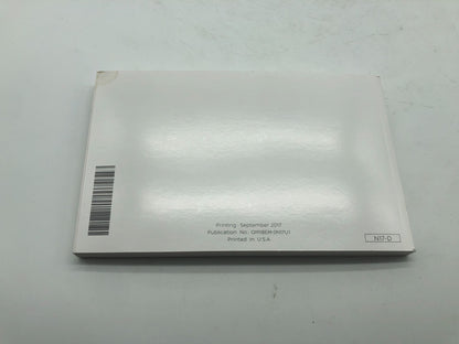 2018 Nissan Versa Sedan Owners Manual Set with Case OEM D03B07001