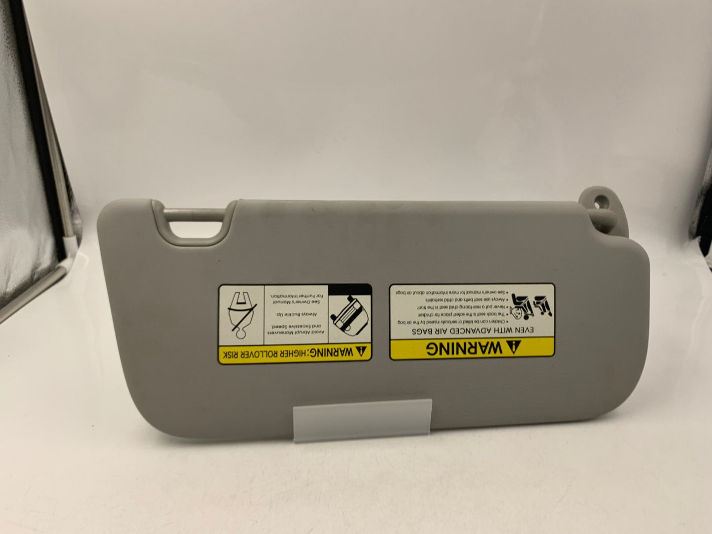 2014-2019 Kia Soul Driver Sun Visor Gray OEM B02B44022