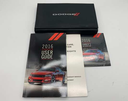2016 Dodge Charger Owners Manual Set with Case OEM C02B12035