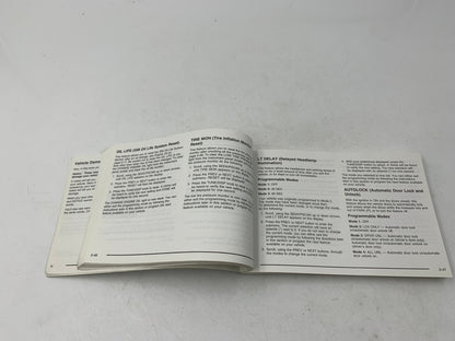 2004 Chevrolet Impala Owners Manual OEM D04B37090