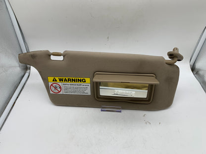 2001-2005 Honda Civic Passenger Sun Visor Beige OEM B01B28004