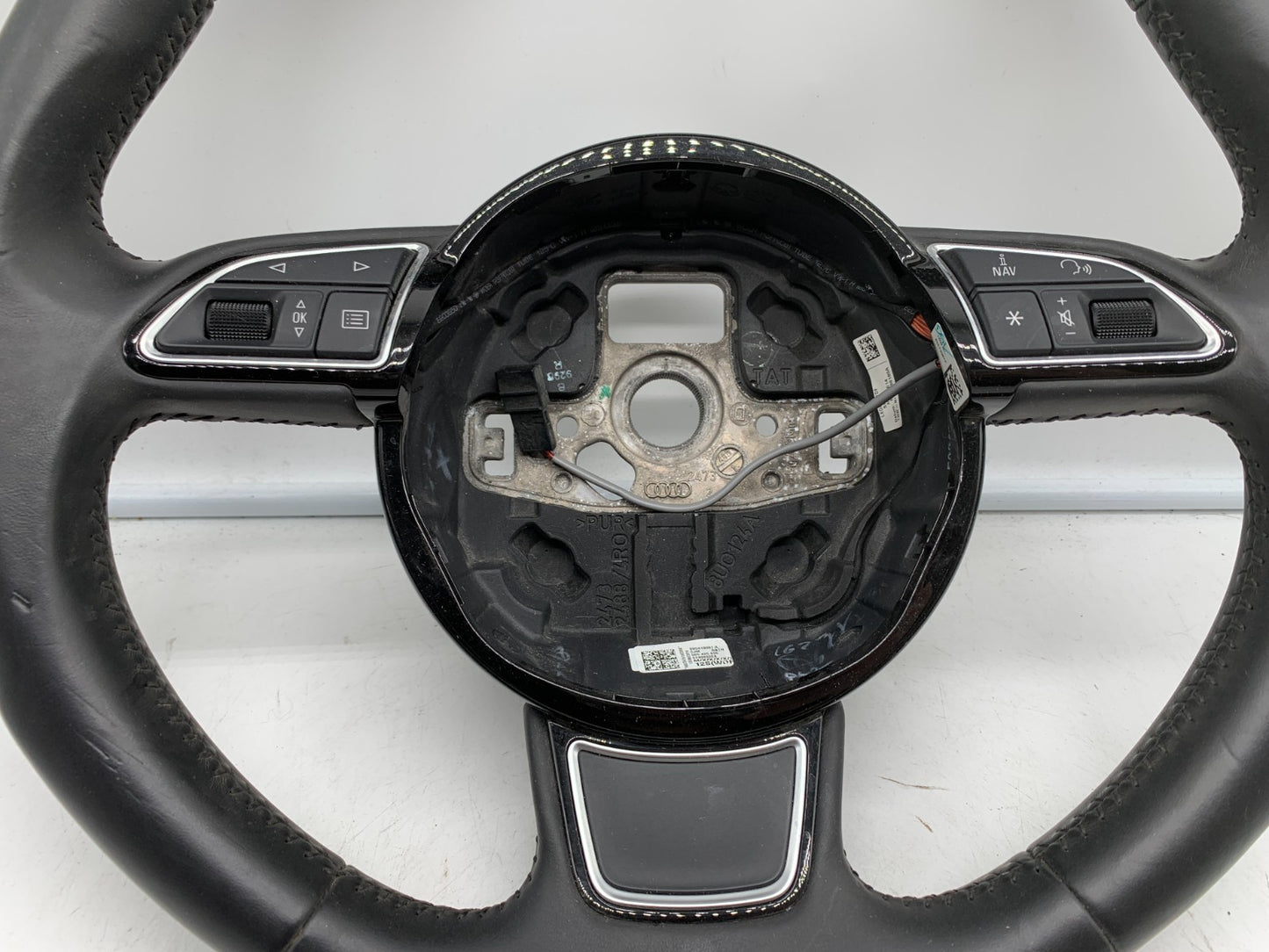 2015 Audi A3 Steering Wheel Assembly Without Airbag OEM B01B44001