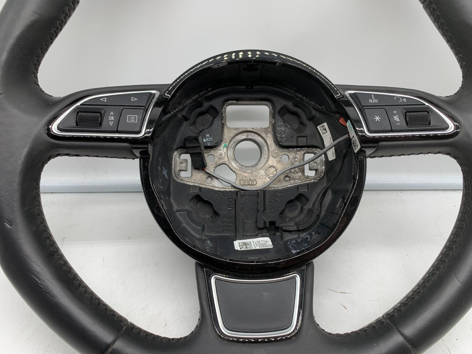 2015 Audi A3 Steering Wheel Assembly Without Airbag OEM B01B44001