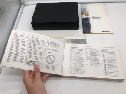 2011 Subaru Impreza Owners Manual Set with Case OEM A01B43084