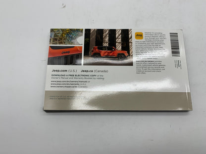 2017 Jeep Renegade Owners Manual Set with Case OEM B03B23021