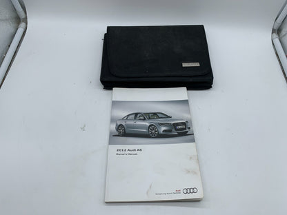 2012 Audi A6 Owners Manual Set with Case OEM A02B50049