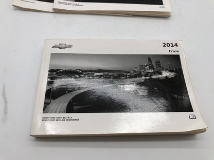 2014 Chevrolet Cruze Owners Manual Set OEM A04B50043