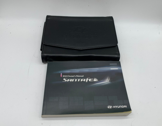2010 Hyundai Santa FE Owners Manual Set with Case OEM D03B13003