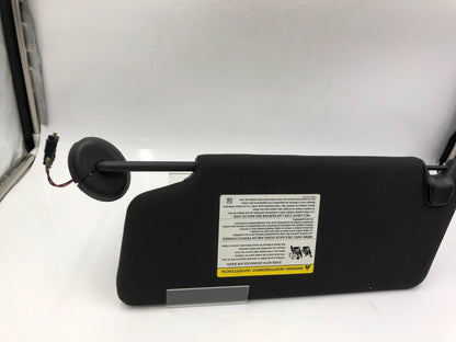 2011-2015 Ford Explorer Passenger Sun Visor Black Illuminated OEM D01B34001