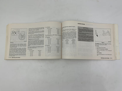 2012 Nissan Altima Owners Manual OEM D04B03029