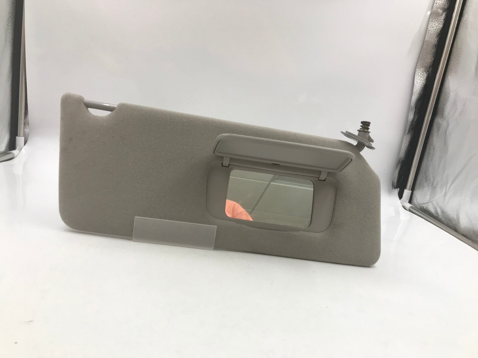 2002-2006 Toyota Camry Passenger Sun Visor Gray OEM D01B63004