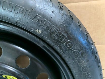 2019-2023 Hyundai Kona 16" Spare Tire Wheel Compact Donut T125/80D16