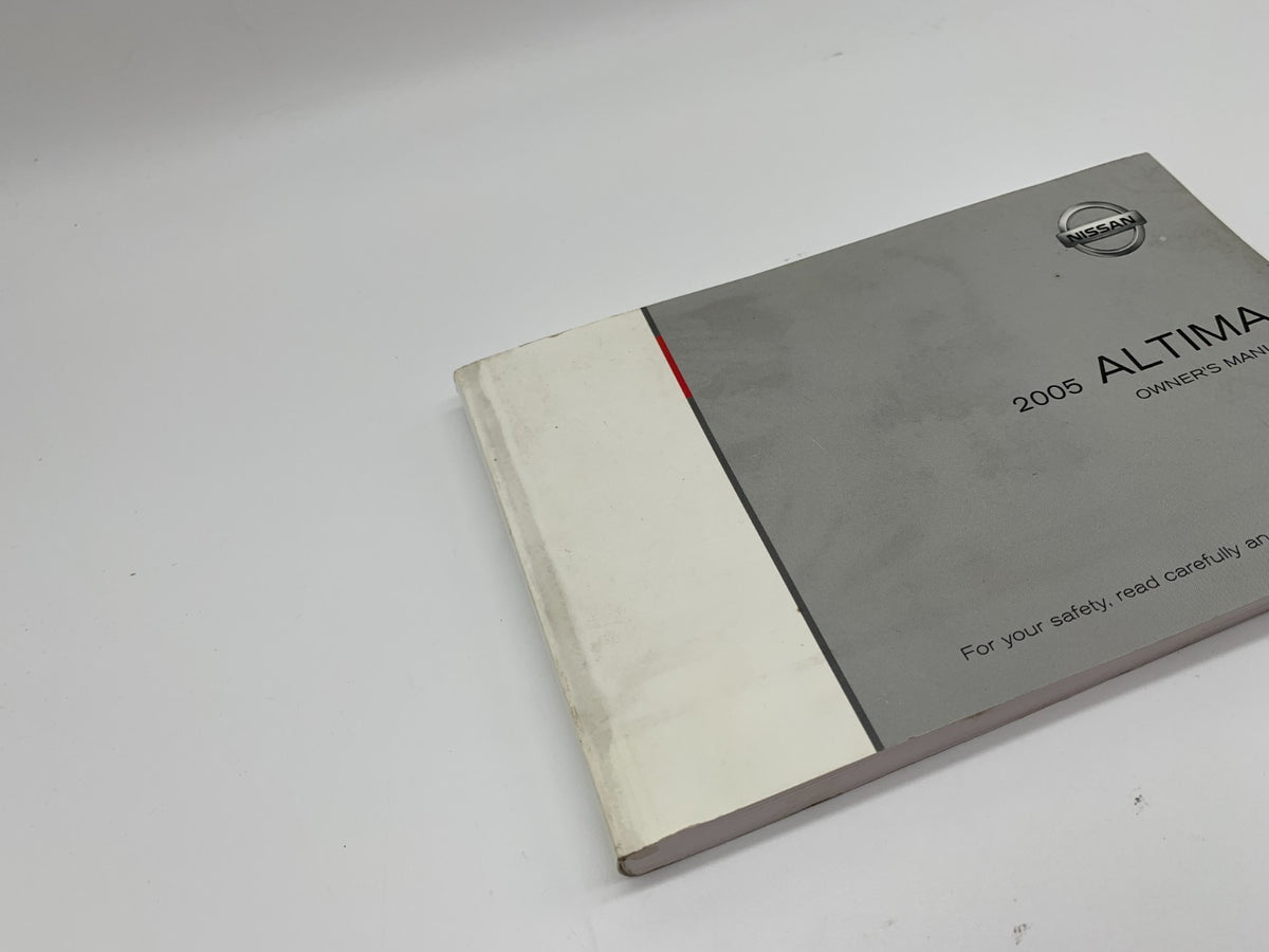 2005 Nissan Altima Owners Manual OEM B03B17010