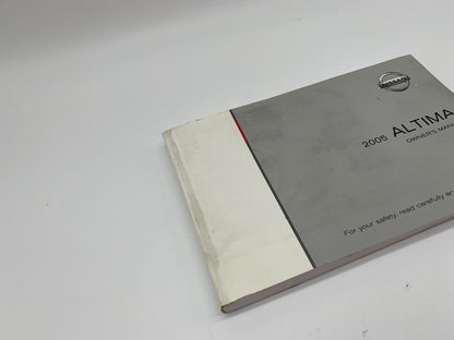 2005 Nissan Altima Owners Manual OEM B03B17010