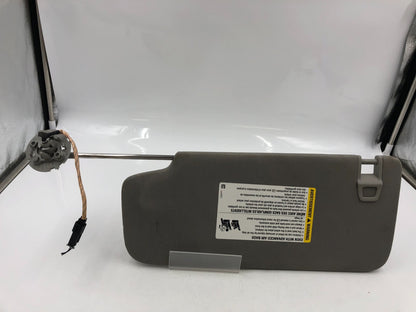 2018-2019 Buick Enclave Passenger Sun Visor Gray Illuminated OEM B01B15027