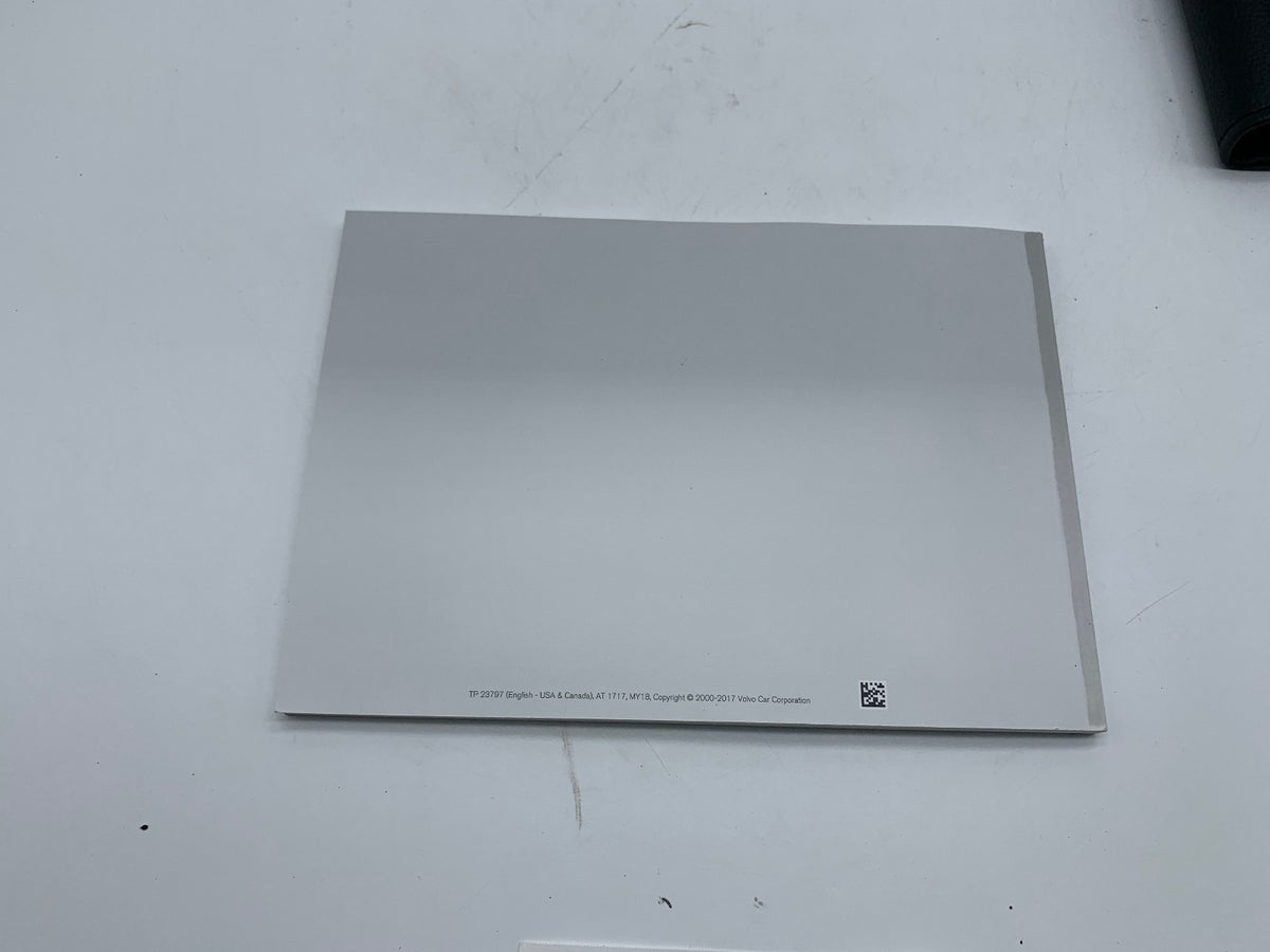 2017 Volvo S60 S 60 Owners Manual Set with Case OEM R01B02027