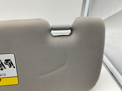 2011-2015 Hyundai Sonata Passenger Sun Visor Sunvisor Gray Illuminated B04B56010