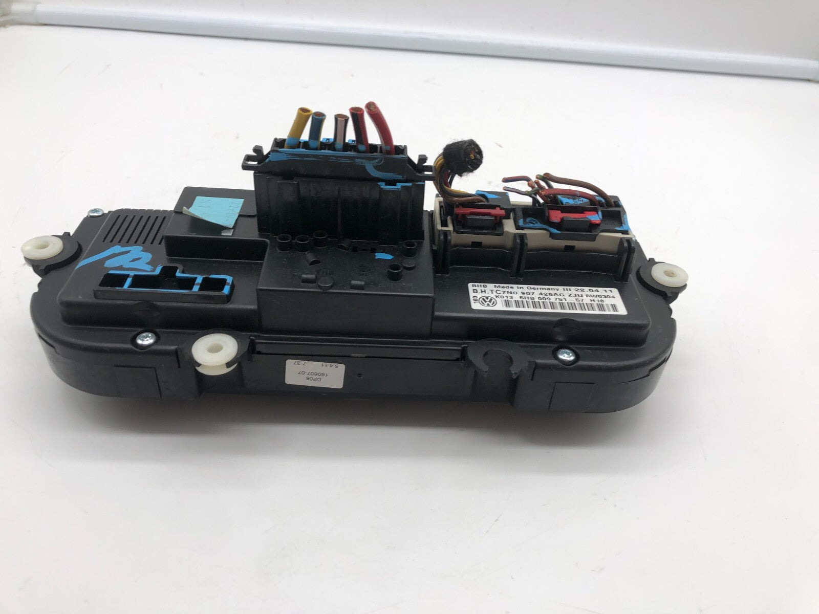 2011-2012 Volkswagen CC AC Heater Climate Control Unit OEM A02B16006