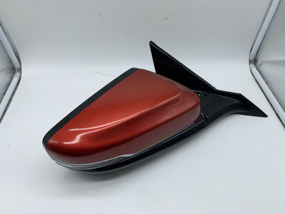 2015-2019 Cadillac CTS Passenger Side View Power Door Mirror Red OEM A01B18004