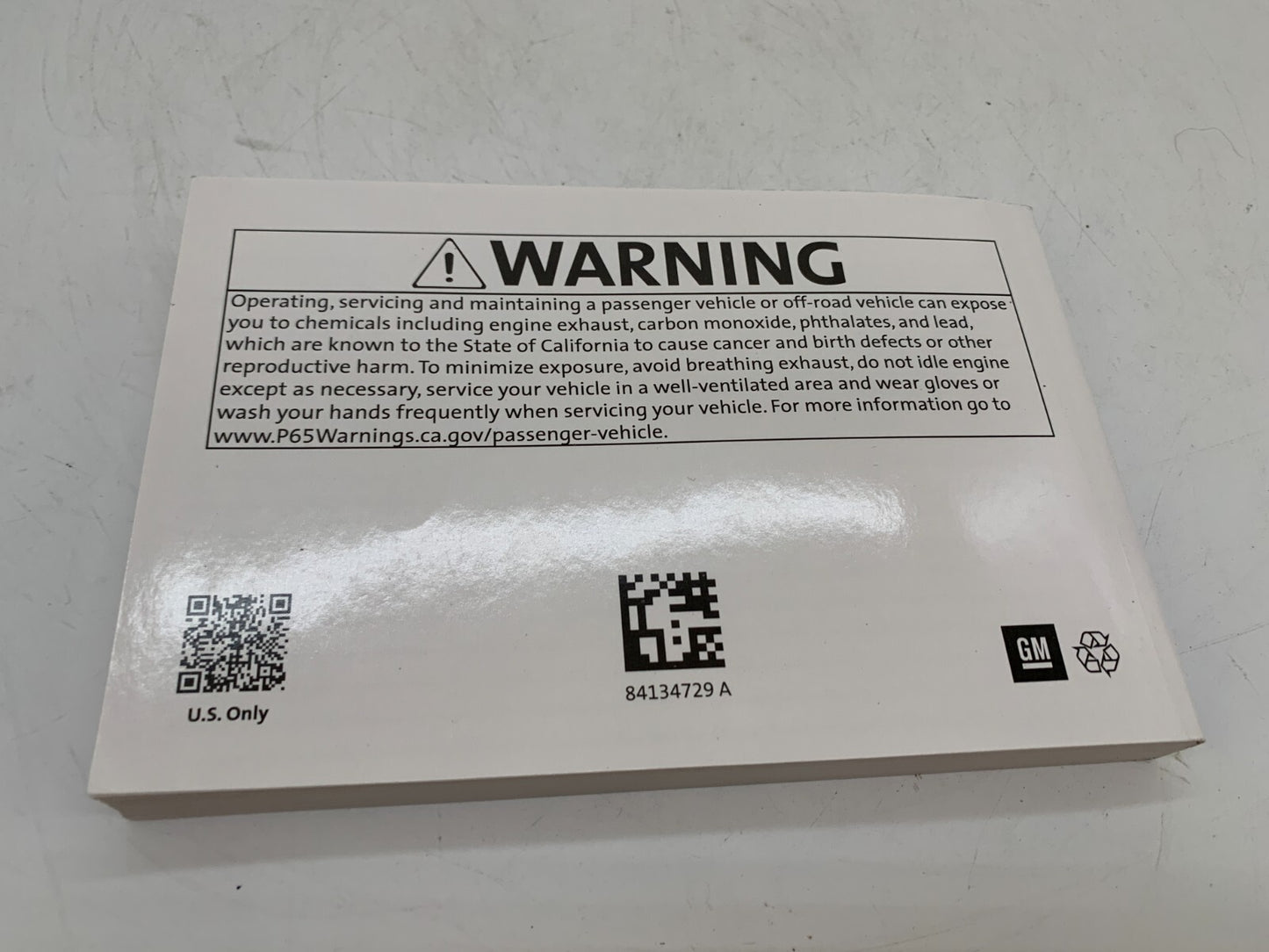 2019 Chevrolet Equinox Owners Manual Set OEM A01B13010